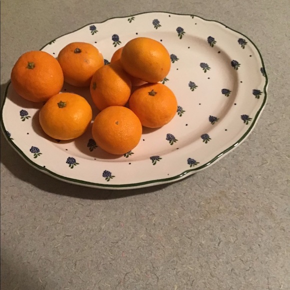 Shabby chic dinner platter - Picture 9 of 10